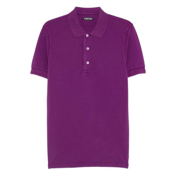 Tom Ford Purple Polo Shirts Men
